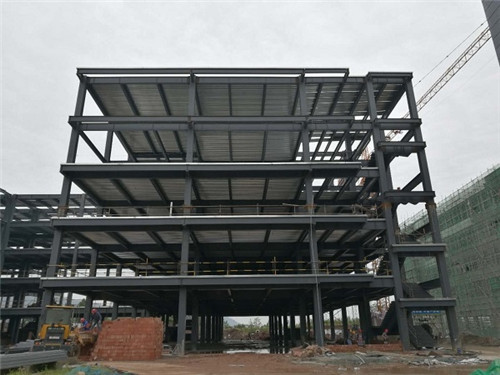 达州某工业园钢结构案例